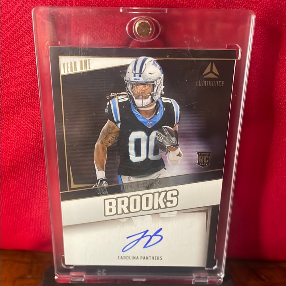 Luminance Football Trading Card - Brooks